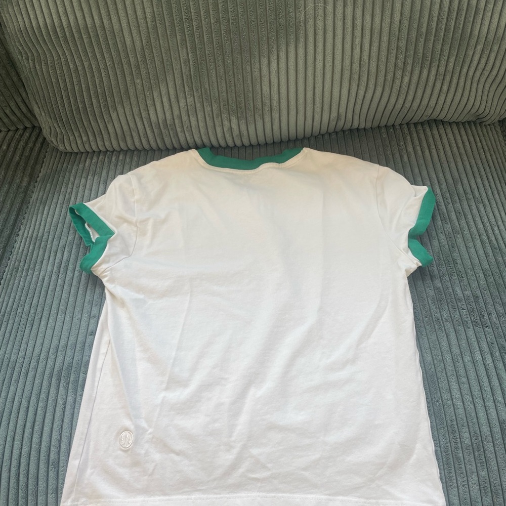 Lululemon Organic Cotton Ringer Baby Tee - Picture 2 of 4